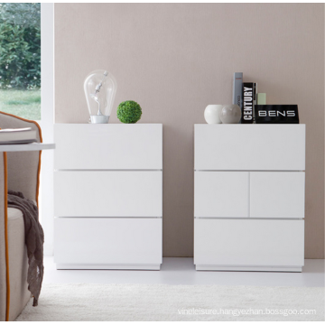 good quality organizer white MDF chest of italy design drawers